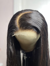 Customised 5x5 Virgin Super Double  drawn Straight Glueless wig Ready to wear Thin HD lace Human Hair Wigs