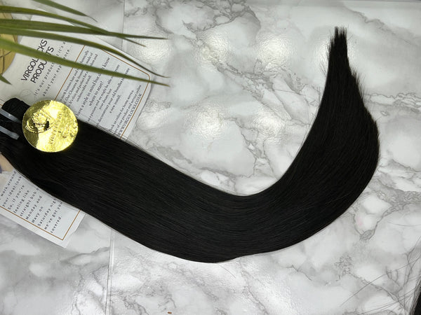 UK Customised Supper Double Drawn Virgin human Hair extensions 3 Bundle deal