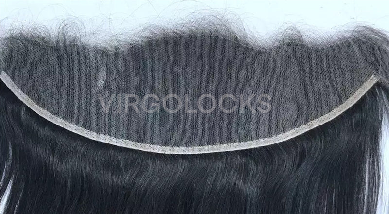 Customised 13x4 HD Swiss lace Frontal Illusion High definition Virgin Human Hair Lace Frontal