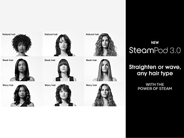 L'Oréal Professionnel Steampod 3.0 Hair Straightener and Styling tool - HAIR CARE UK Plug